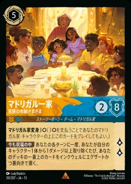 《R》 [030/207 JA-13] 《マドリガル一家》家族の年齢さまざま