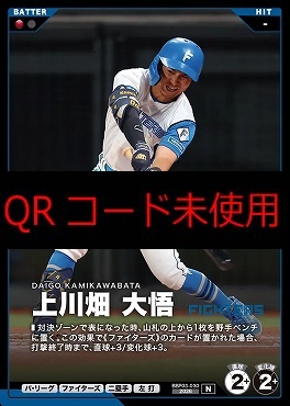 〔N〕  BBP03-030 上川畑 大悟