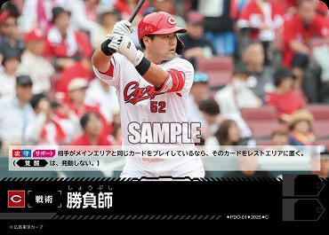 〔C〕 ●広島●  PDO_01 勝負師(TBP01)／広A