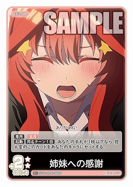!★パラ★ 〔C+〕 GYC-BP4-060P 姉妹への感謝