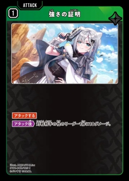 〔C〕 ST01-009 強さの証明