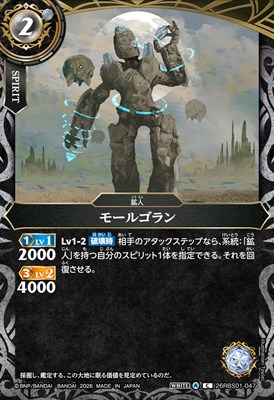 【C】 26RBS01-047 モールゴラン