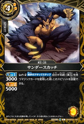 【C】 26RBS01-067 サンダースカッチ