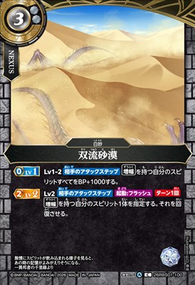 【C】 26RBS01-100 双流砂漠