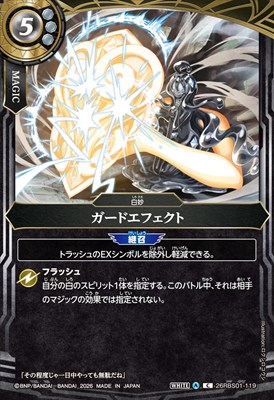 【C】 26RBS01-119 ガードエフェクト