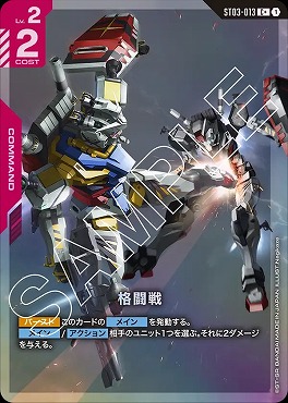 !★パラ★〔 C+ 〕 ST03-013 格闘戦