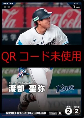 〔N〕 BBK01-033 渡部 聖弥 ※柿の種