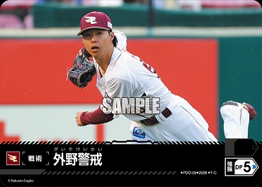 〔TC〕 ▽楽天▽ PDO-5-E 外野警戒