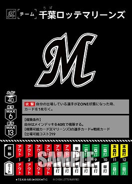 〔TC〕 ▽千葉▽ TEAM-M04 千葉ロッテマリーンズ