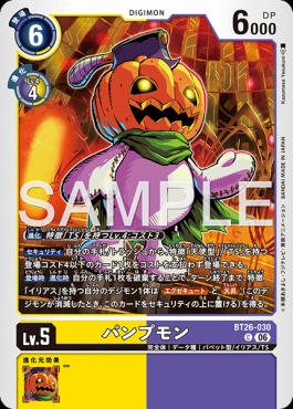 〔C〕 BT26-030パンプモン