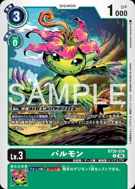 〔C〕 BT26-034パルモン