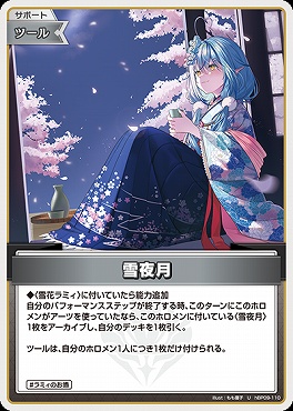 【U】 hBP09-110 雪夜月