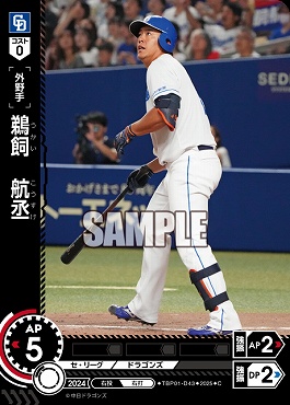 〔C〕 ●中日● TBP01-D43 鵜飼　航丞／中A／中B