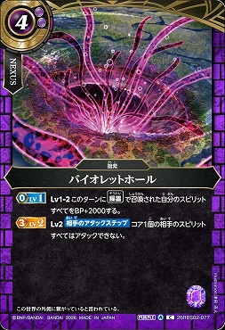 【C】 26RBS02-077 バイオレットホール