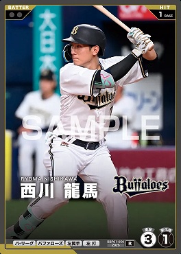 《R》 BBP01-050 西川 龍馬