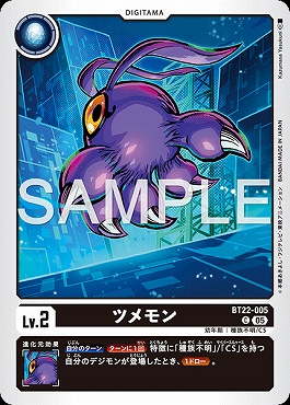 〔C〕 BT22-005ツメモン