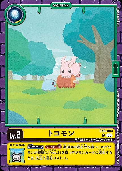 〔C〕 EX9-003トコモン ※通常版