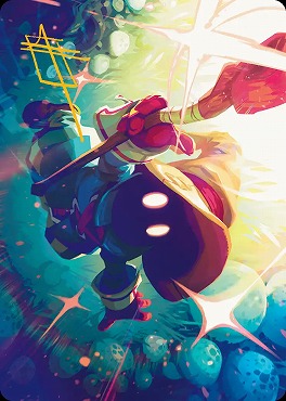【アートカード】迷える黒魔道士、ビビ17/53【Toni Infante】(JPN)
