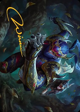 【アートカード】正体不明の暗殺者、シャドウ26/53【Wisnu Tan】(JPN)