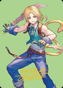 ※箔押し※【アートカード】陽気な義賊、ジタン49/53【刀彼方】(JPN)