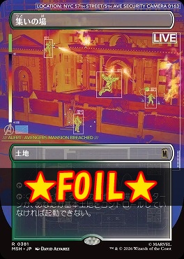 foil日〈R〉MSH0381集いの場【ショーケース】(JPN)
