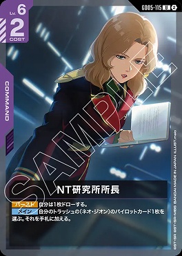【U】 GD05-115 NT研究所所長