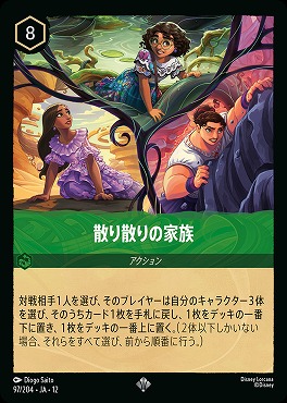 〈SR〉[097/204 JA-12] 《 散り散りの家族 》