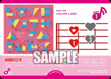 〈L〉 LL-bp5-001-L Live with a smile!
