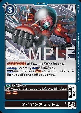 〔C〕 BT25-100アイアンスラッシュ