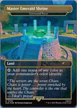 foil英〈R〉統率の塔/Command Tower【ショーケース】(ENG)