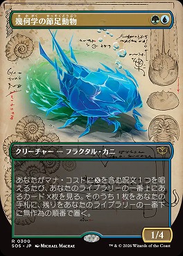 日〈R〉SOS0300幾何学の節足動物【ショーケース】(JPN)