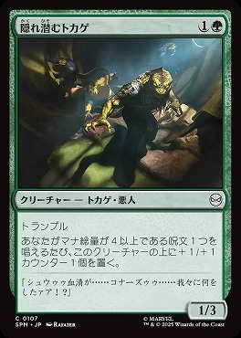 *予約*日【C】SPM0107隠れ潜むトカゲ(JPN)