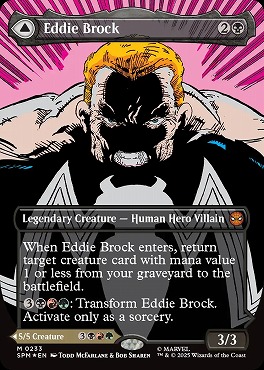 foil日[M]SPM0233エディ・ブロック/Eddie Brock【ショーケース】(ENG)