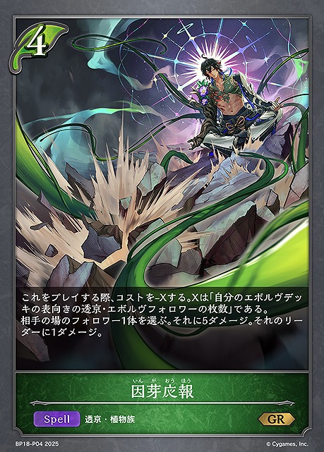 〈 P 〉 BP18-P04 因芽応報