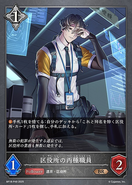 〈 P 〉 BP18-P49 区役所の丙種職員