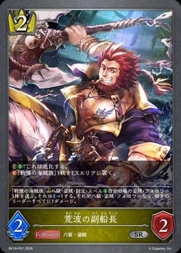 〈 P 〉 BP19-P07 荒波の副船長