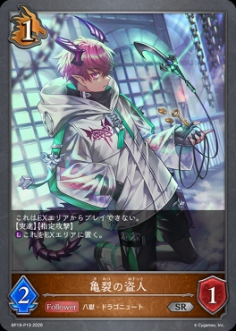 〈 P 〉 BP19-P19 亀裂の盗人