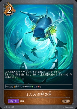 〈 P 〉 BP19-P20 オルカの呼び声