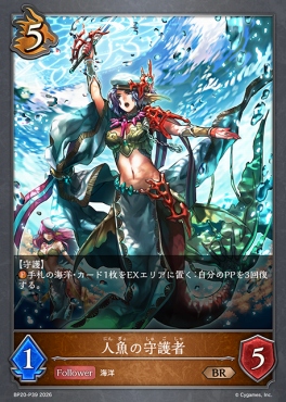 〈 P 〉 BP20-p39 人魚の守護者