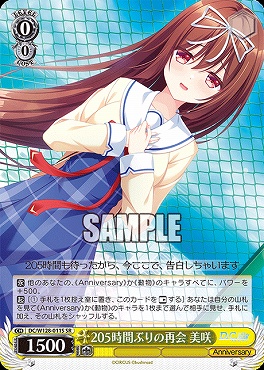 !★パラ 〈SR〉 DC/W128-011S 205時間ぶりの再会 美咲