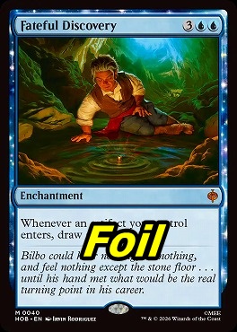 foil英[M]HOB0040運命的な発見/Fateful Discovery(ENG)