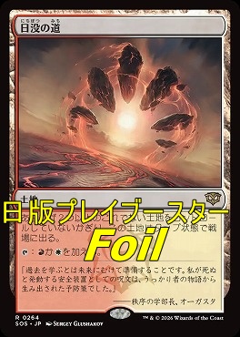 foil日〈R〉SOS0264日没の道(JPN)