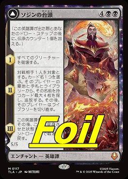 foil日[M]TLA0117ソジンの台頭(JPN)