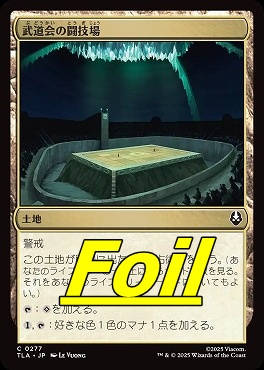 foil日【C】TLA0277武道会の闘技場(JPN)
