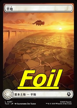 foil日【L】TLA0287平地(JPN)※アッパ