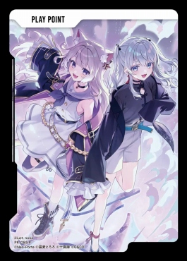 !★プロモ☆ PR-085 P PPカード（1st Anniv. 猫麦とろろ・夜絆ニウ）