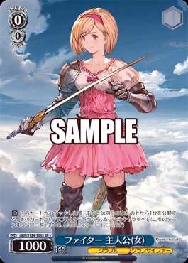 !★パラ〈SR〉 gbf_s134_104s ファイター 主人公(女)