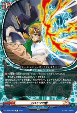 《R》 DZ-TB01/060　《ソロモンの盾》　R