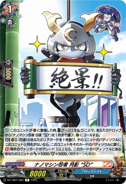 《R》 DZ-TB01/062　《ナノマシン忍者 月影 “SD”》　R