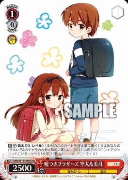 !★パラ★ 〈SR〉 KMS/W133-064S 嘘つきブラザーズ 空太＆美月